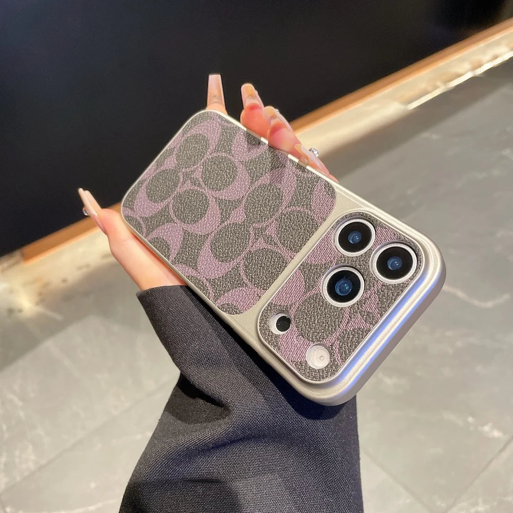Cute Luxury Leather iPhone Case 11-17 Pro Max