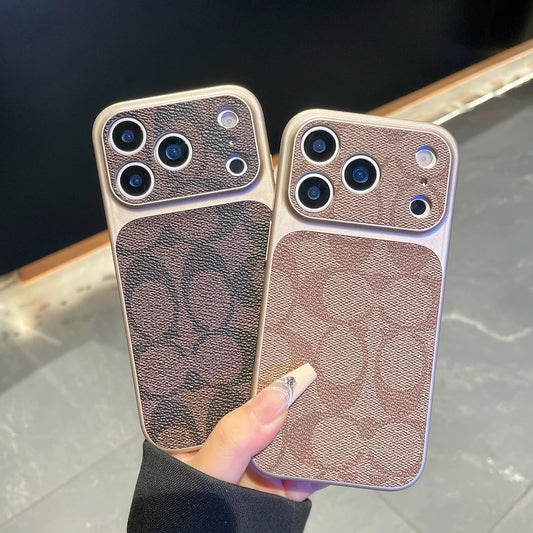 Cute Luxury Leather iPhone Case 11-17 Pro Max