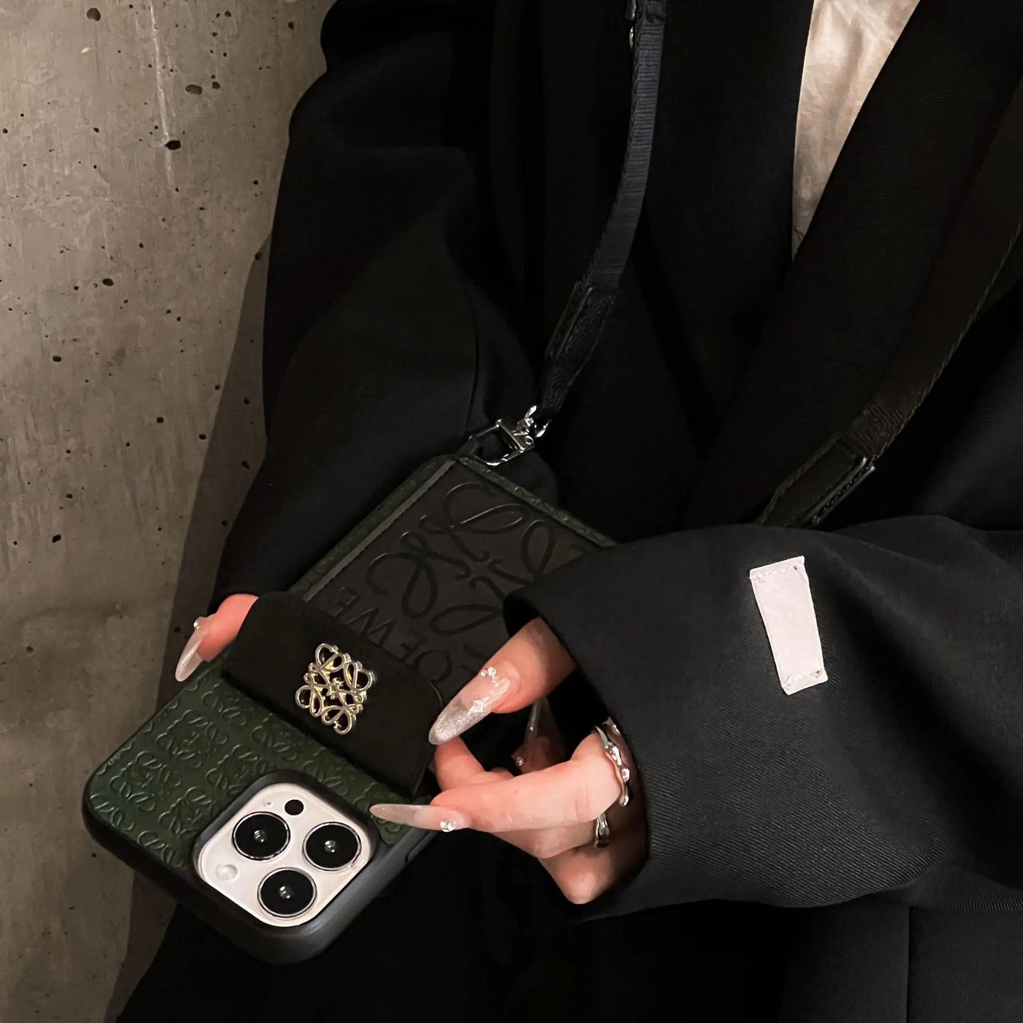 Leather Wallet iPhone Case 11-17 Pro Max