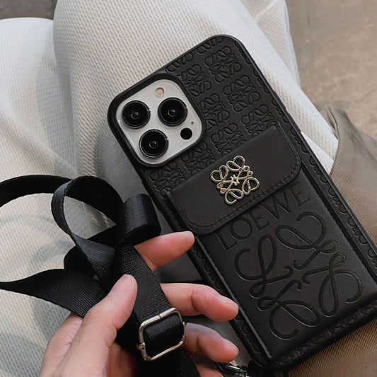 Leather Wallet iPhone Case 11-17 Pro Max