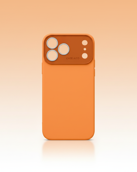 Luxury Matte Large Window iPhone Case