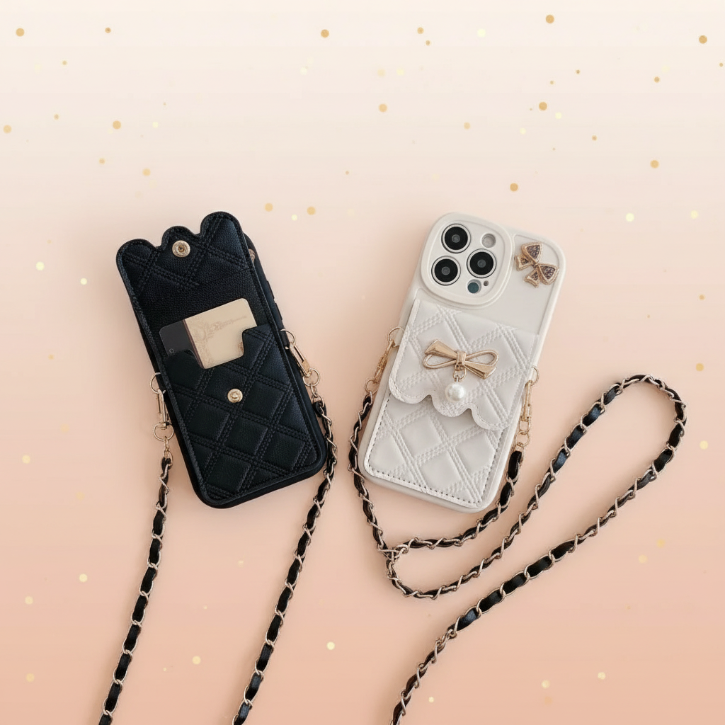 Both Cases Cute Peach Background