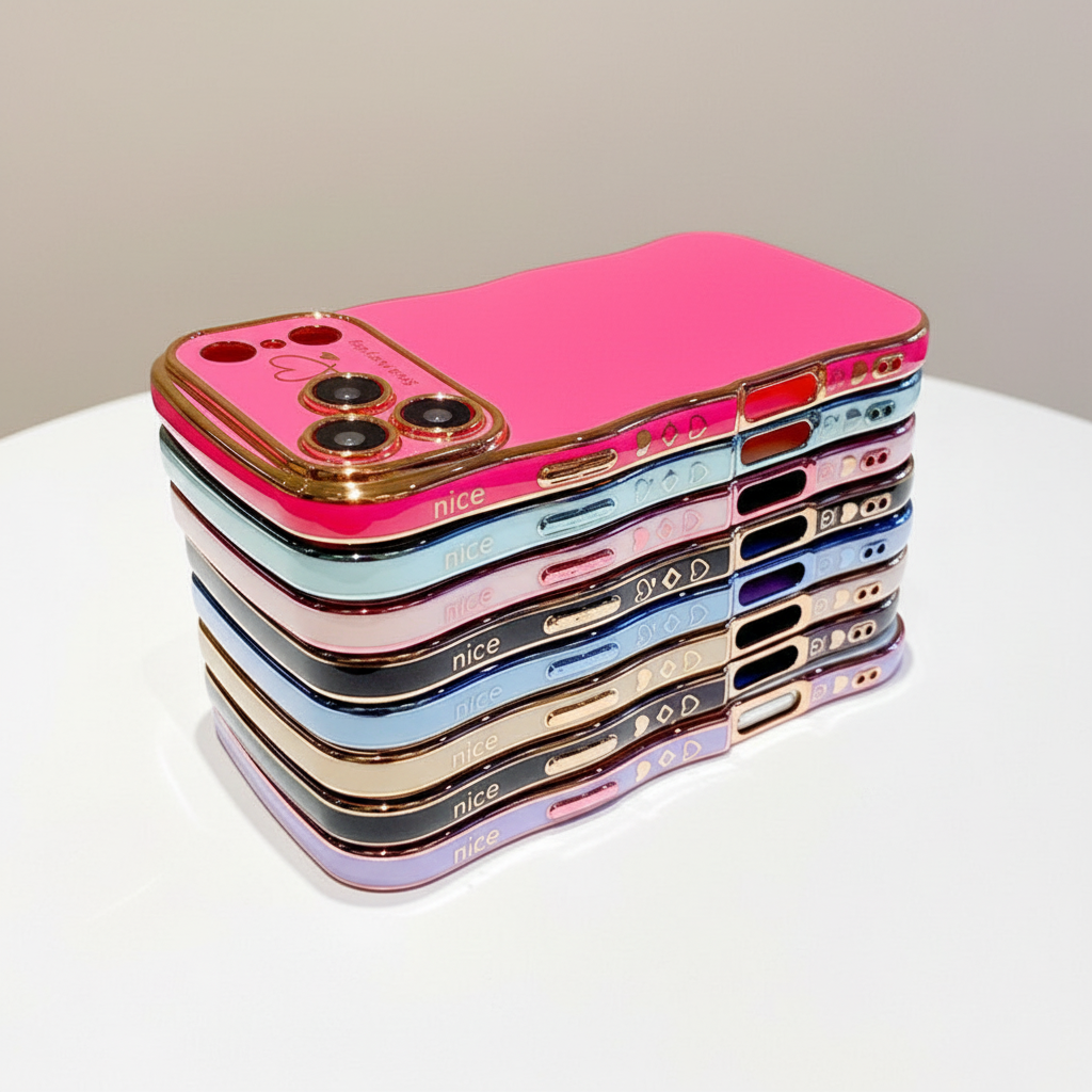 Stacked Electroplated iPhone Cases Collection