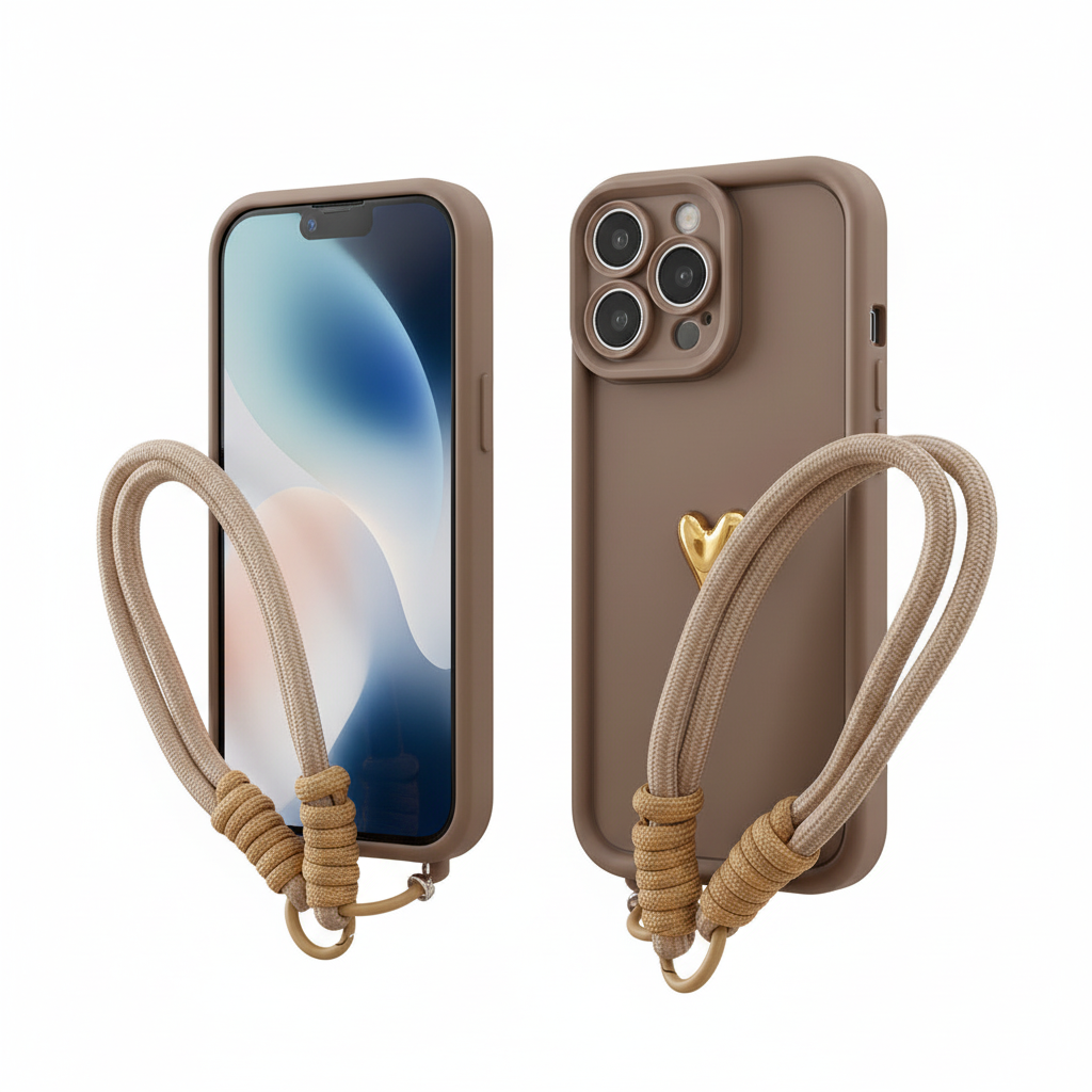 Two phones arranged artistically
