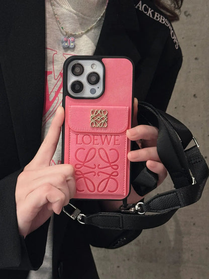 Leather Wallet iPhone Case 11-17 Pro Max