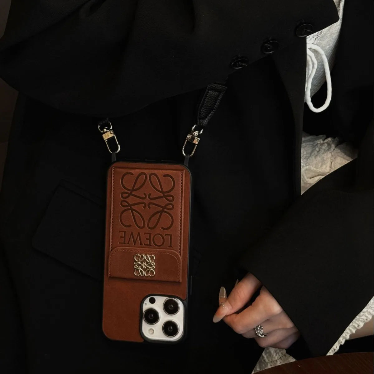 Leather Wallet iPhone Case 11-17 Pro Max