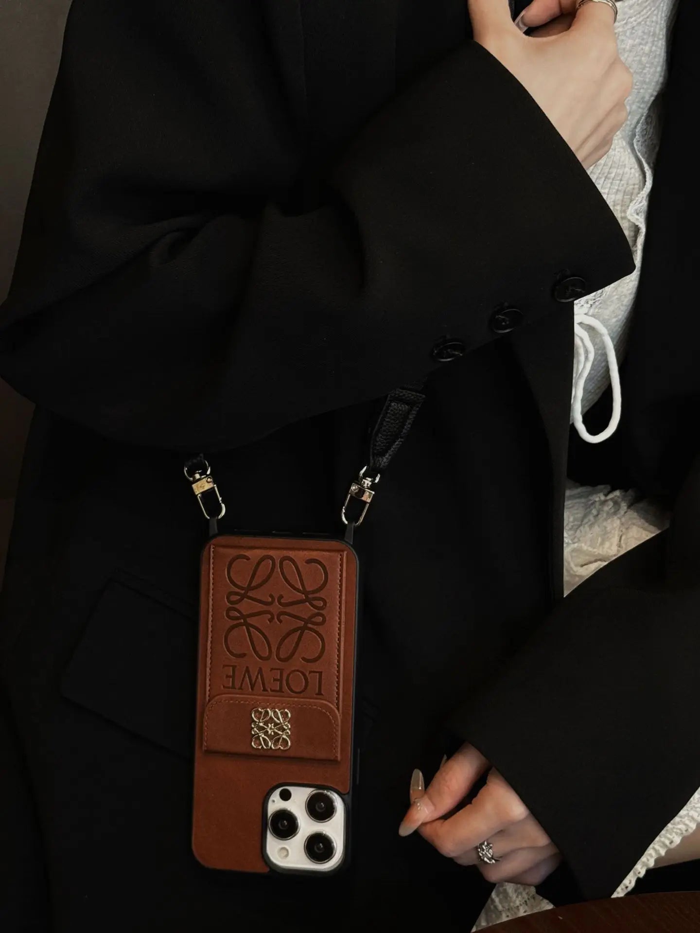 Leather Wallet iPhone Case 11-17 Pro Max