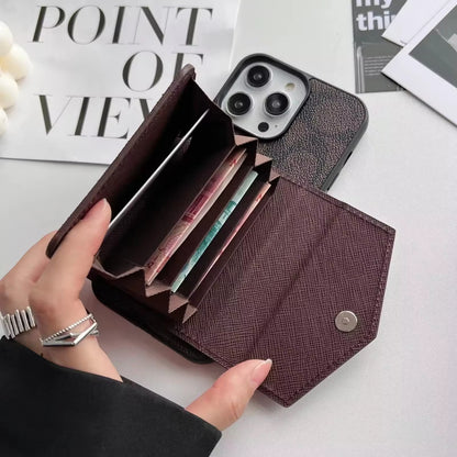 Cute Luxury iPhone Cases With Wallet 12-17 Pro max