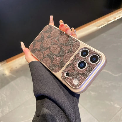 Cute Luxury Leather iPhone Case 11-17 Pro Max