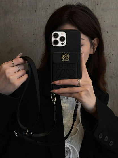 Leather Wallet iPhone Case 11-17 Pro Max