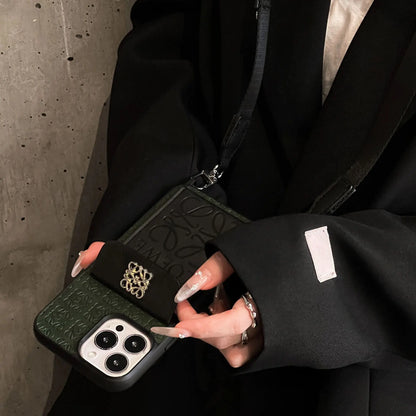 Leather Wallet iPhone Case 11-17 Pro Max
