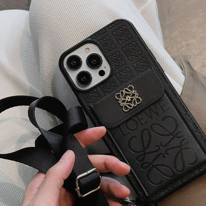 Leather Wallet iPhone Case 11-17 Pro Max