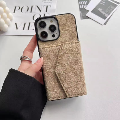 Cute Luxury iPhone Cases With Wallet 12-17 Pro max