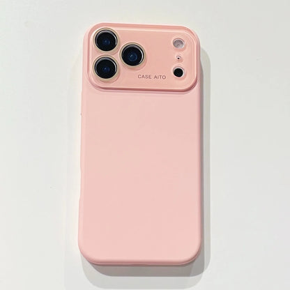 Luxury Matte Large Window iPhone Case