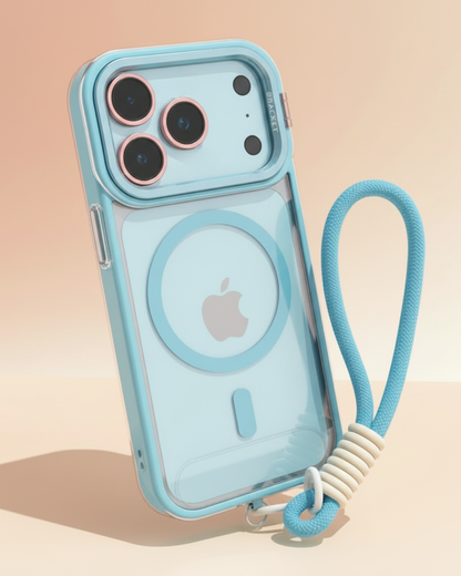 iPhone Camera Bracket & Wrist Strap Case All Colors