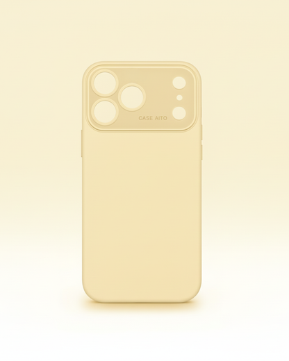 Luxury Matte Large Window iPhone Case