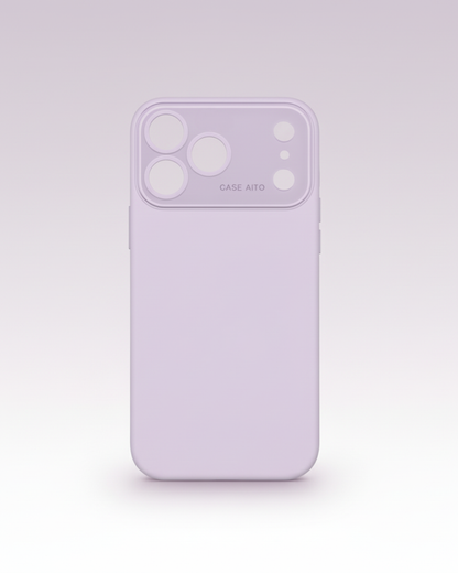 Luxury Matte Large Window iPhone Case