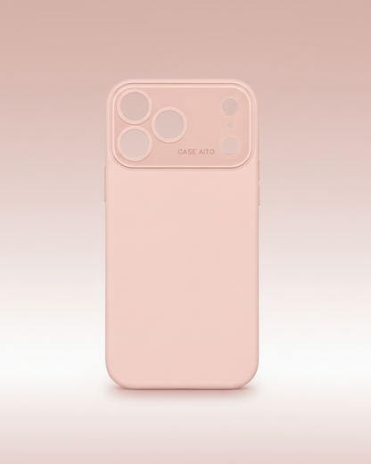 Luxury Matte Large Window iPhone Case