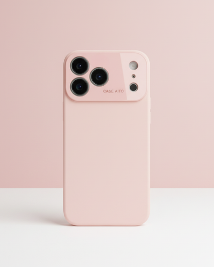 Luxury Matte Large Window iPhone Case