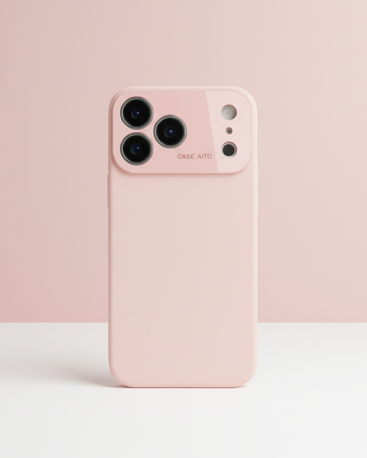 Luxury Matte Large Window iPhone Case