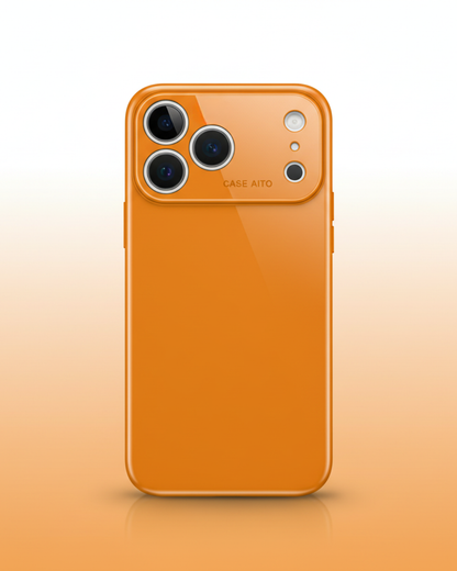Luxury Matte Large Window iPhone Case