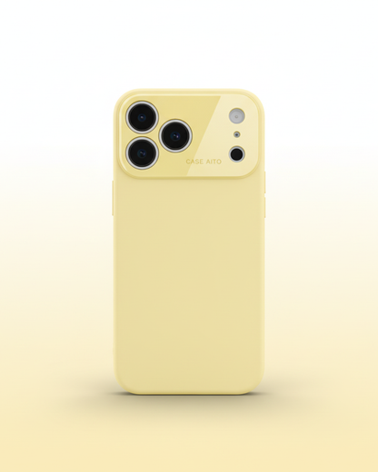 Luxury Matte Large Window iPhone Case