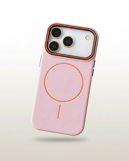 Luxury Leather Magnetic iPhone Case