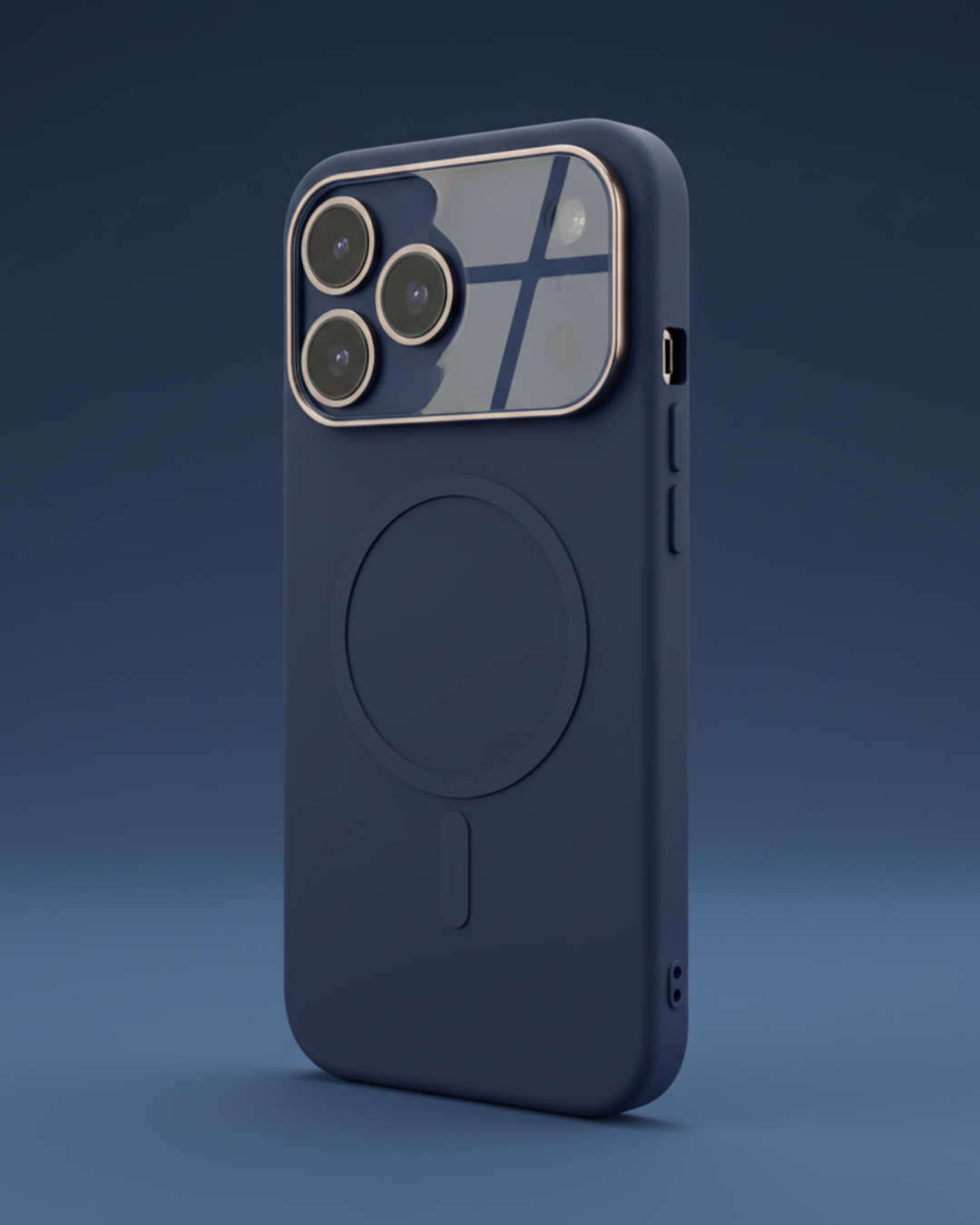 Large Window Liquid Luxury iPhone Cases