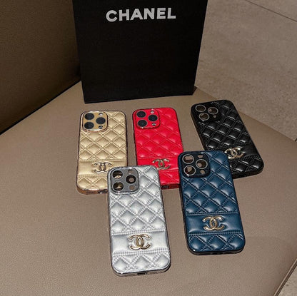 Luxury Vintage Leather Soft iPhone Case 12-16 Pro MAX