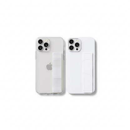 Clear and White iPhone Cases