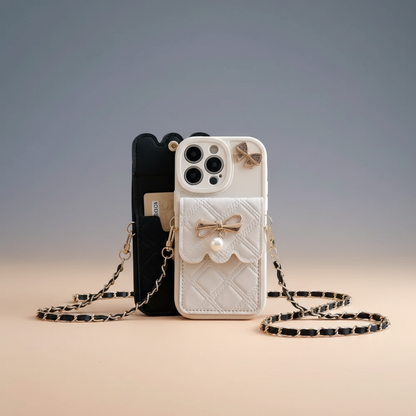 Crossbody Card Holder Wallet iPhone Case