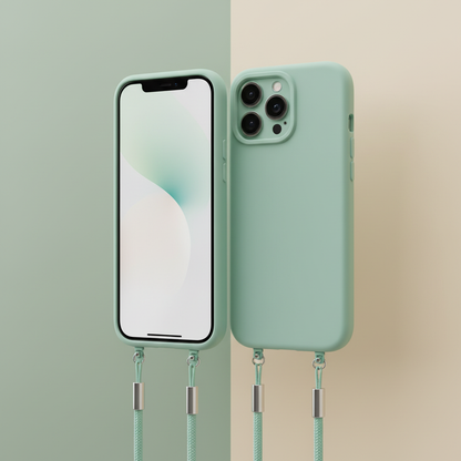 Mint Green Case - Front & Back View