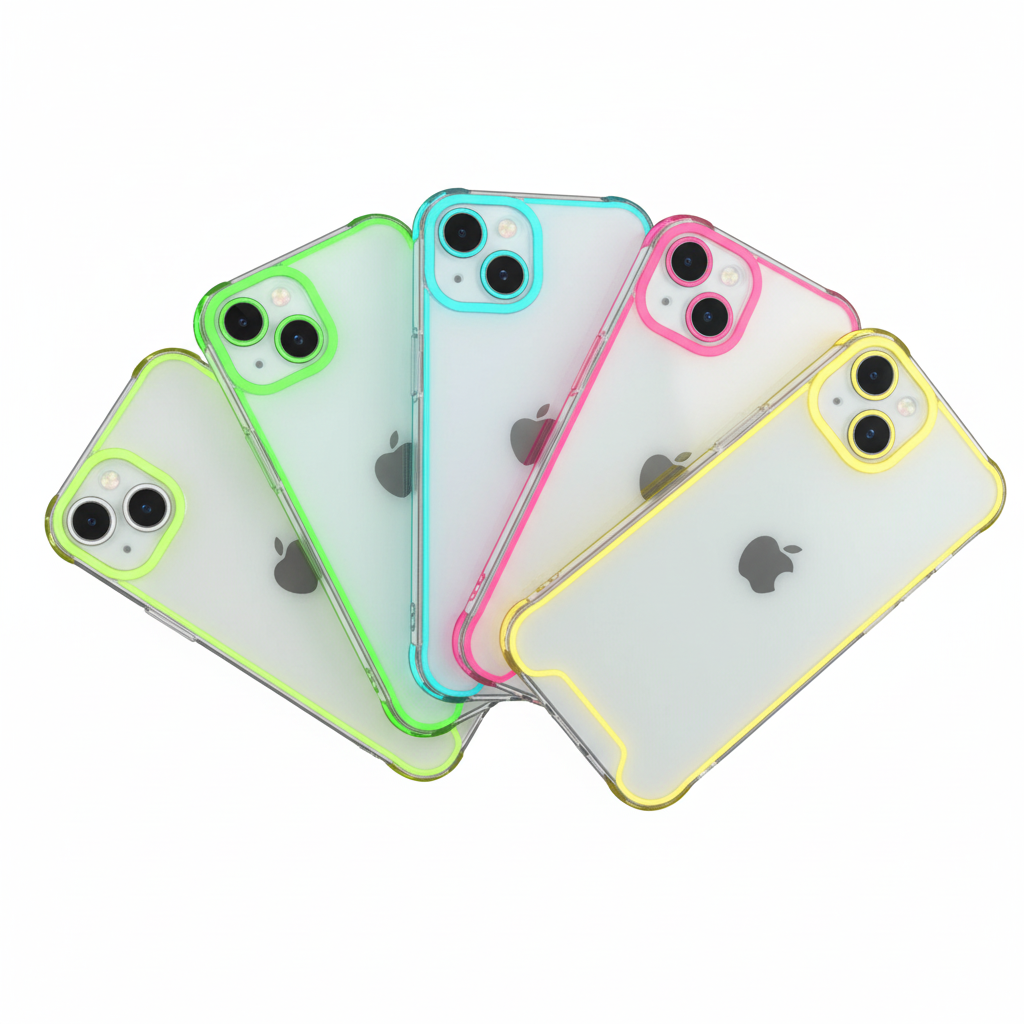 Multiple phones showing all color variants