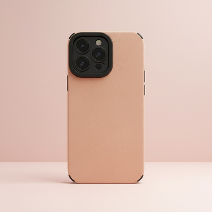 Peach Case with Blush Background