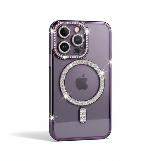 Purple Diamond iPhone Case