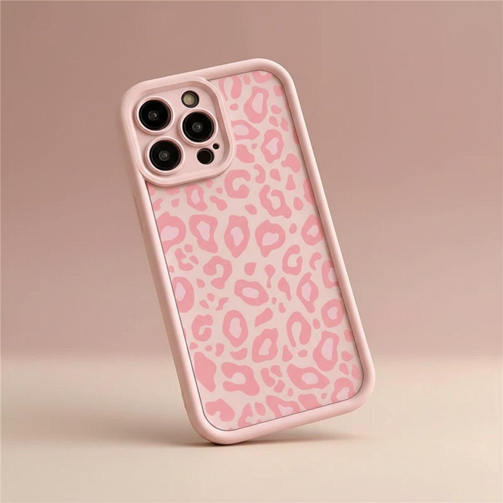 Soft Leopard Patterned iPhone Case
