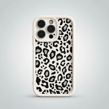 White Leopard iPhone Case
