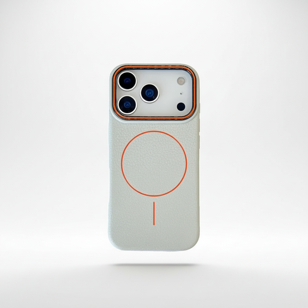 White Textured iPhone Case
